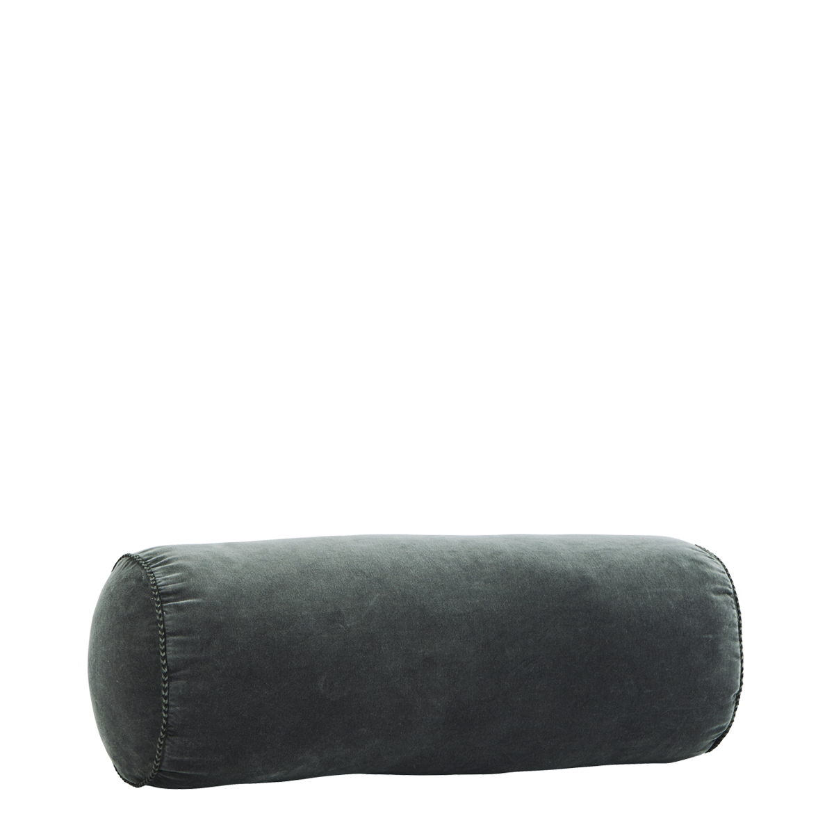 Velvet bolster cushion