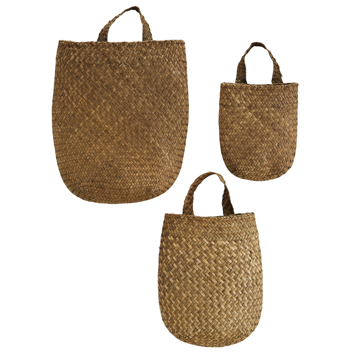 Rectangular baskets w/ handle