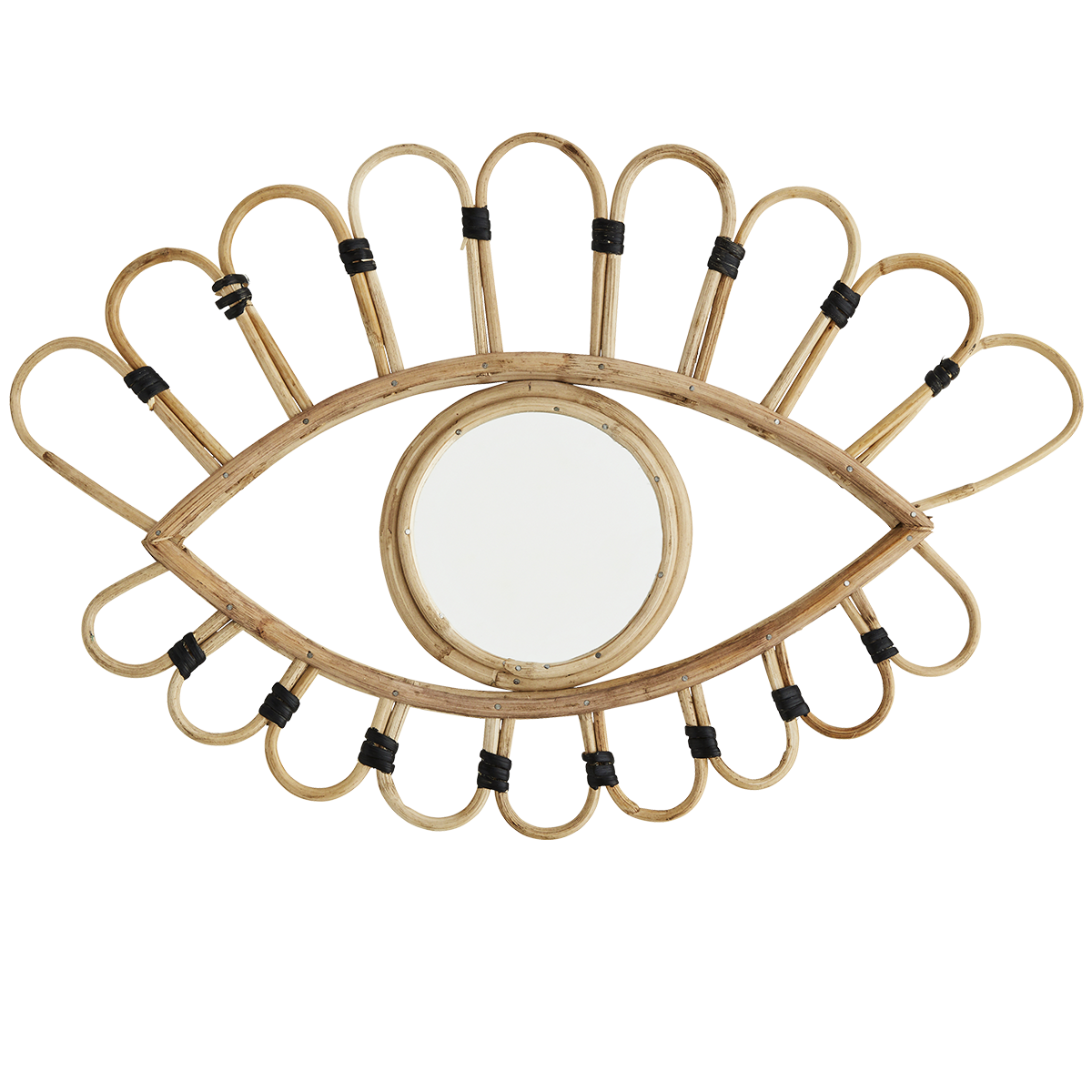 Mirror W Bamboo Frame