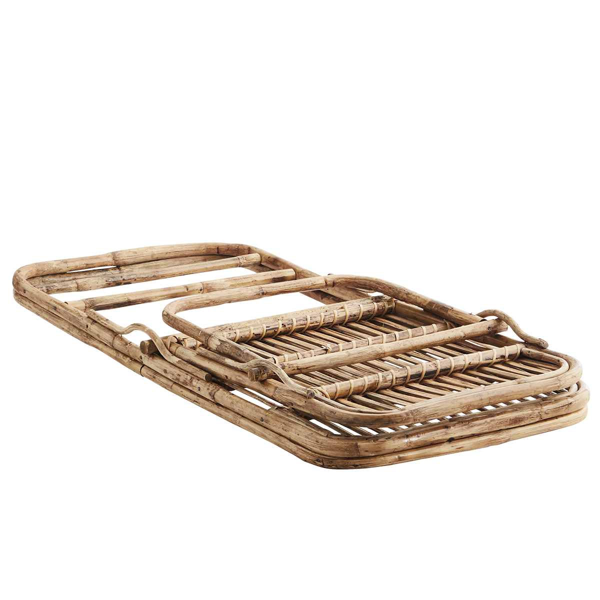 Foldable bamboo beach chair