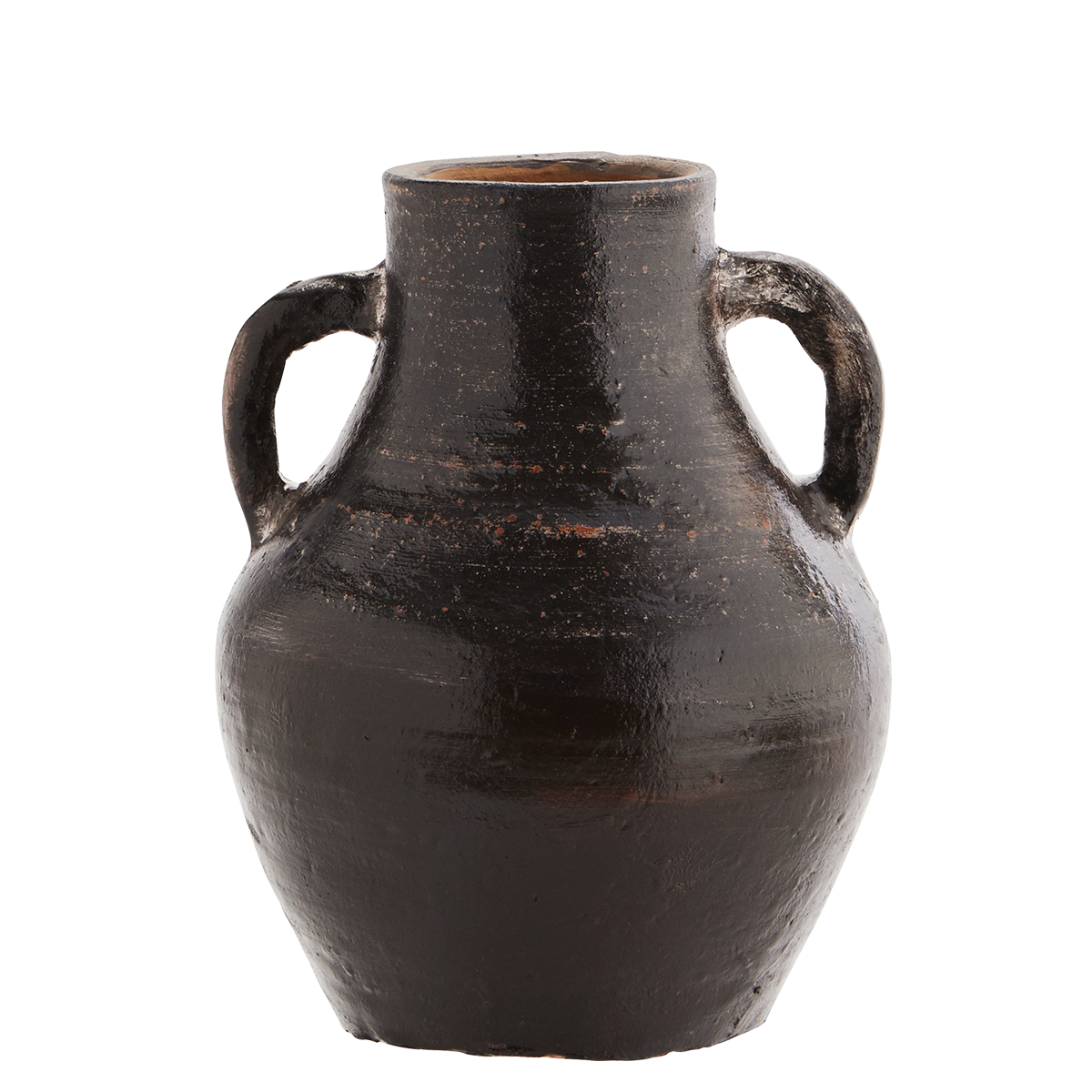 Earthenware vase w/ handles