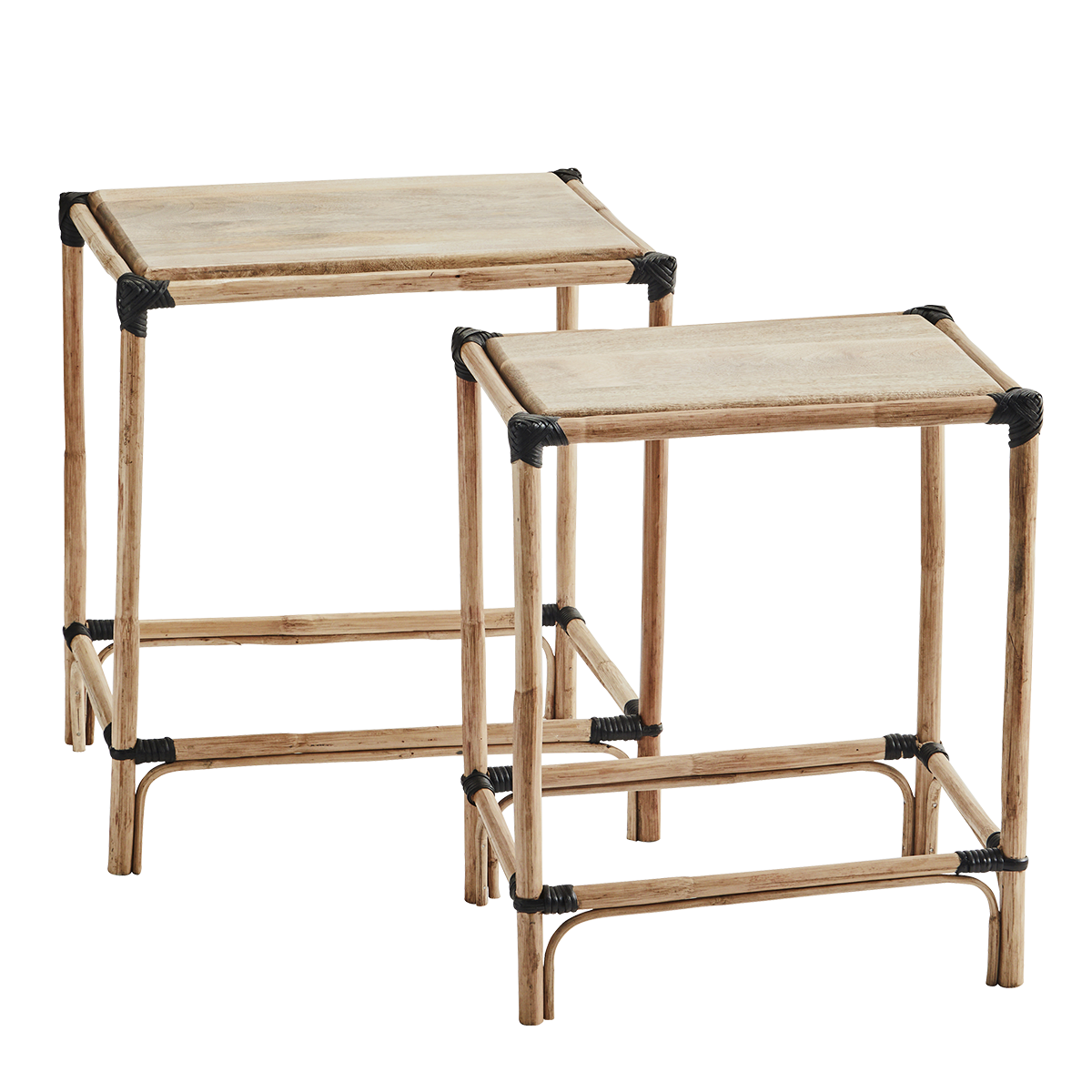 Wooden side tables