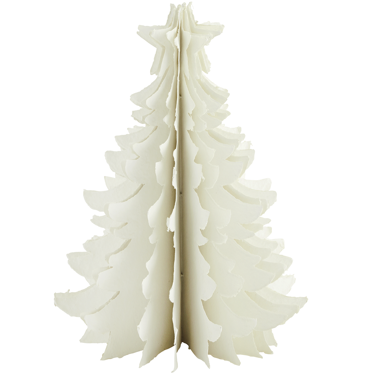 Standing paper christmas tree