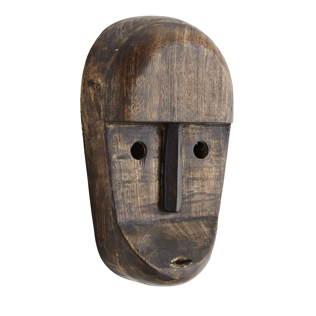 Wooden mask w/ eyes