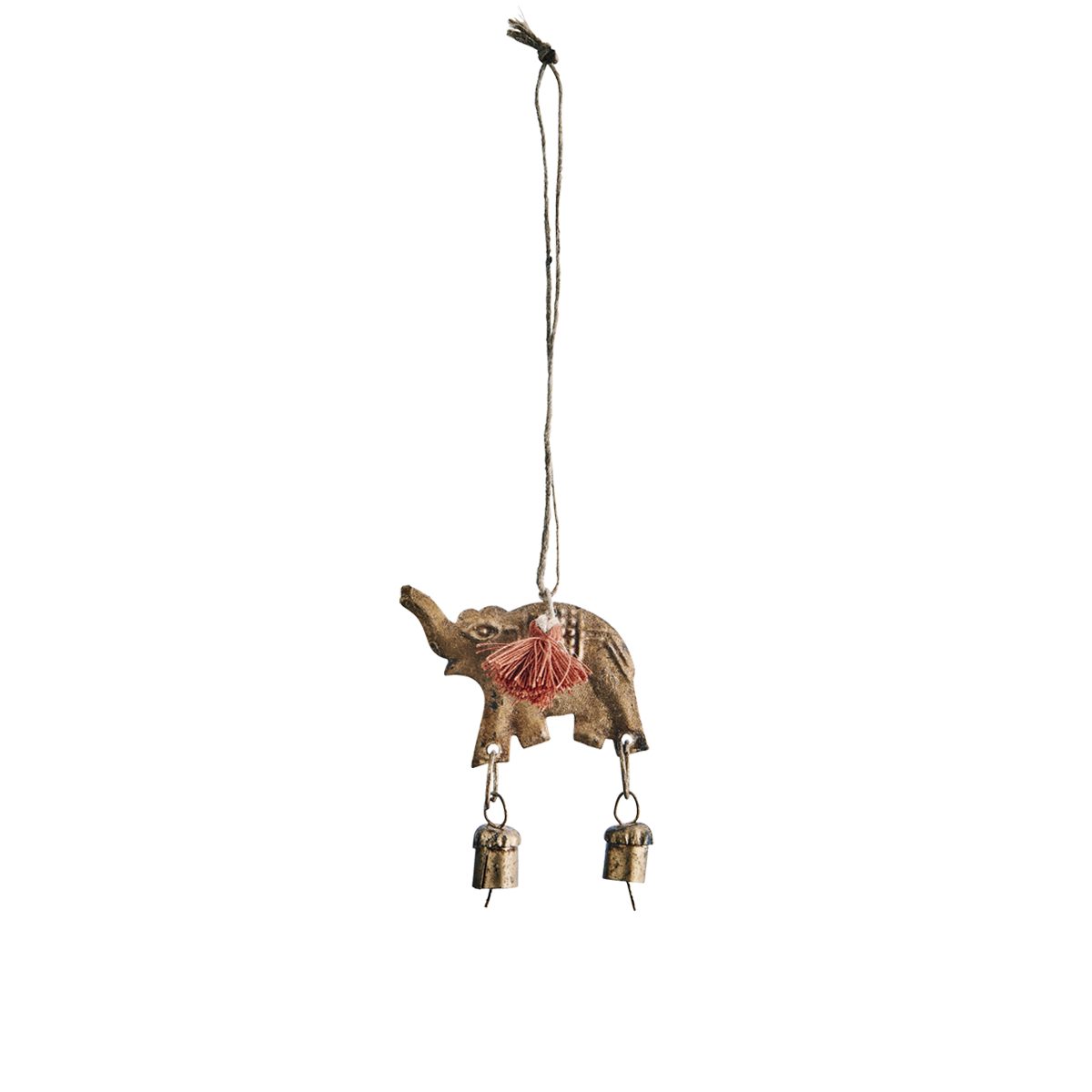 Hanging elephant w/ bells