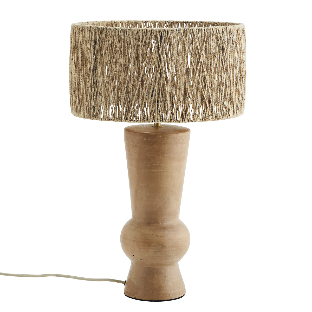 Terracotta table lamp