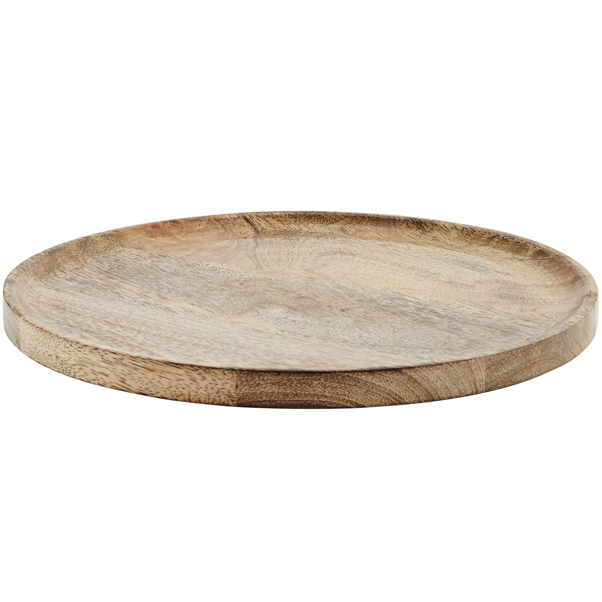 Round Wooden Plate