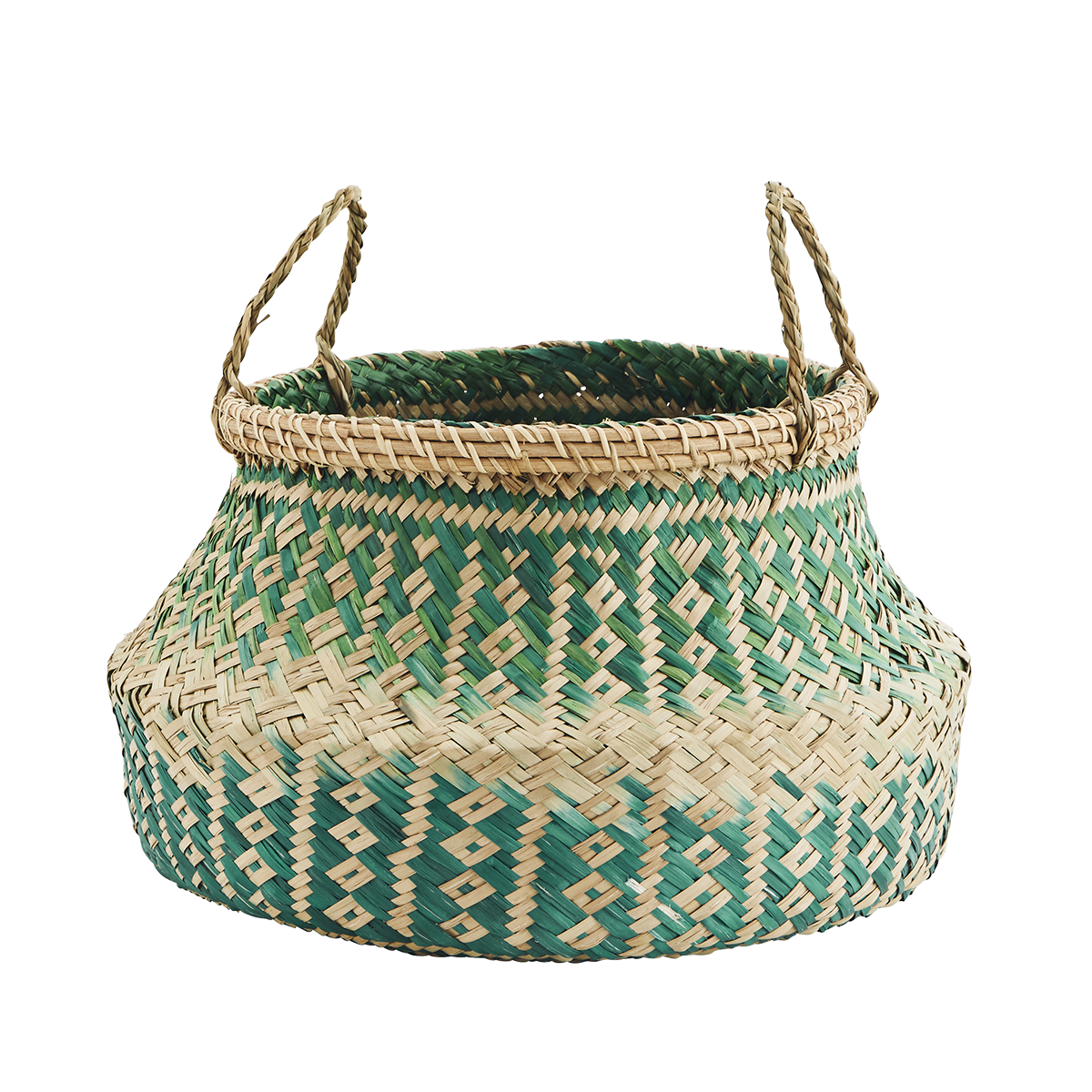 Seagrass basket w/ handles