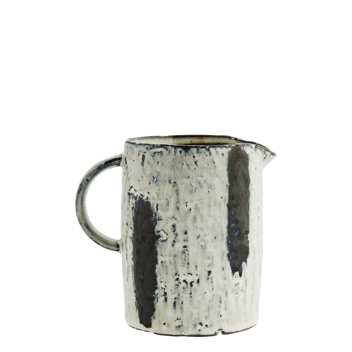 Stoneware jug w/ stripes