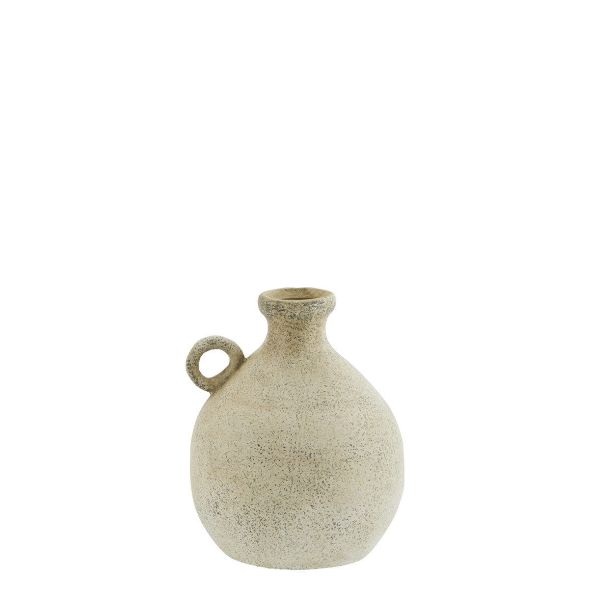 Terracotta vase w/ handle