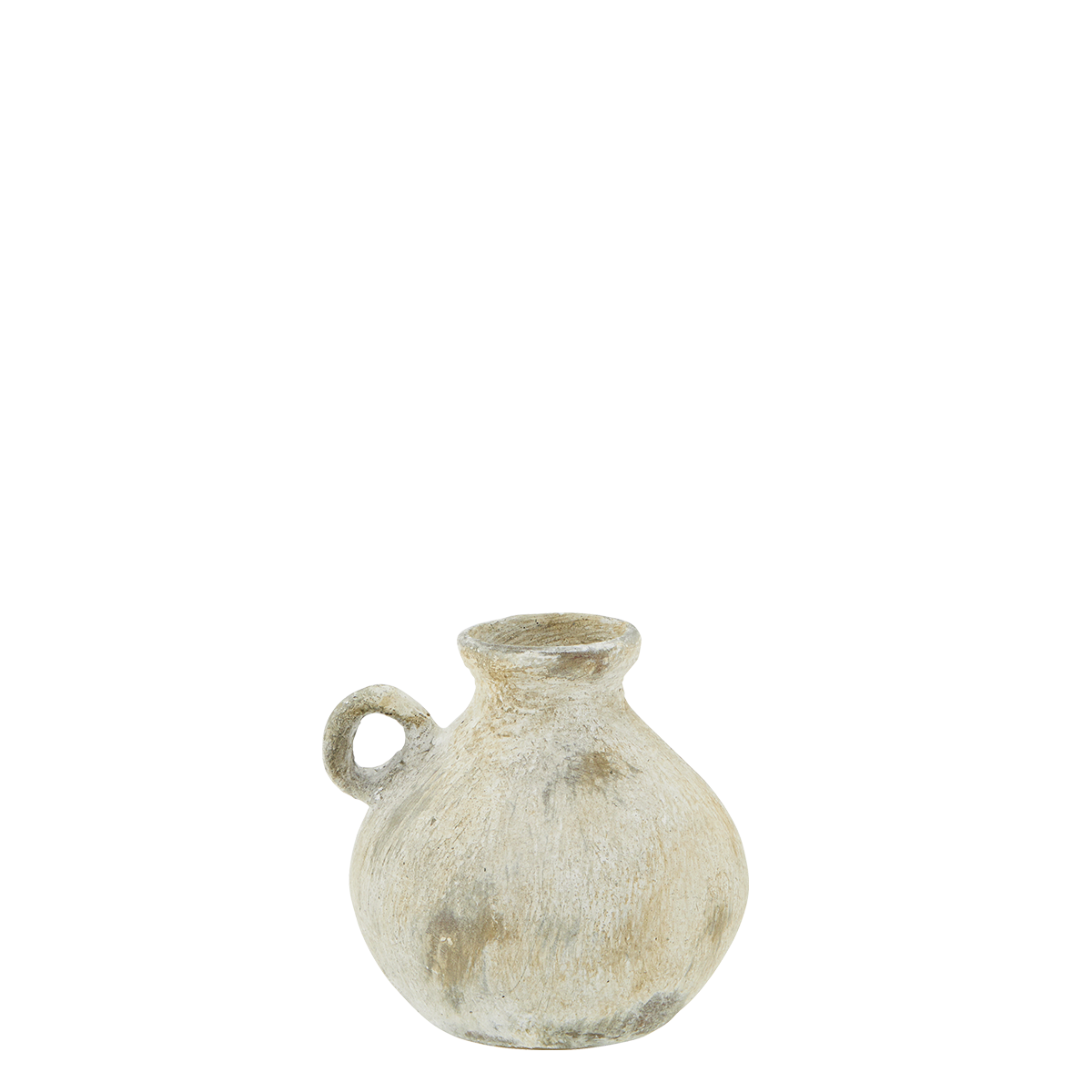 Terracotta vase w/ handle