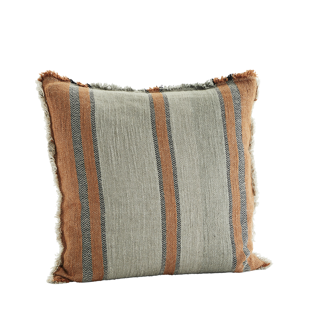 Striped cushion cover