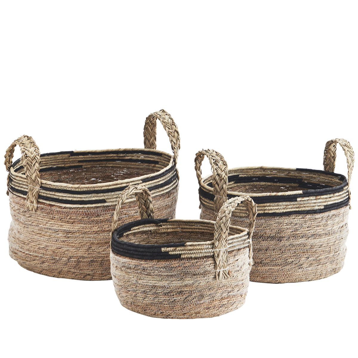 Seagrass baskets w/ handles