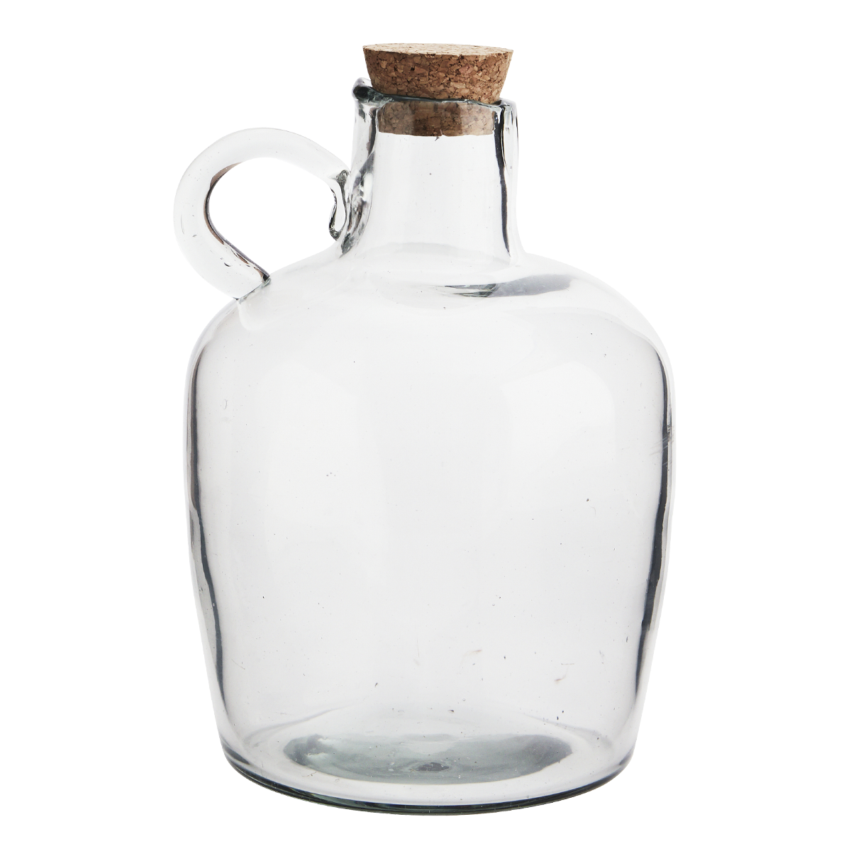 Glass jug w/ handle