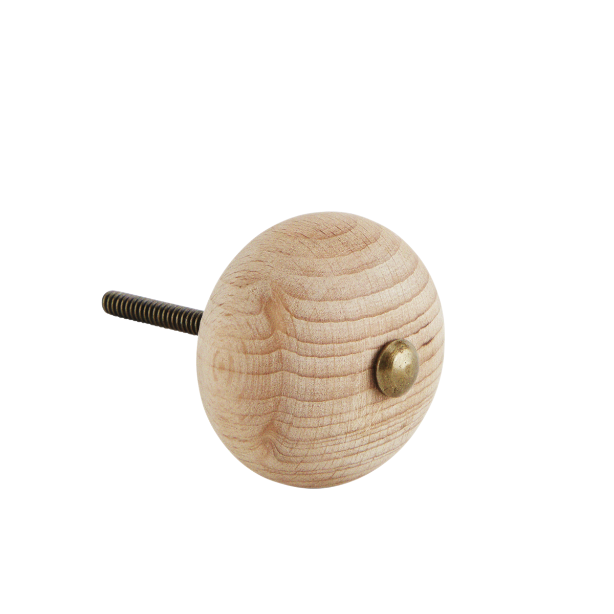 Wooden doorknob