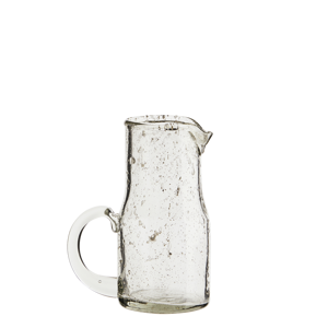Glass jug w/ bubbles