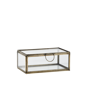 Rectangular glass box