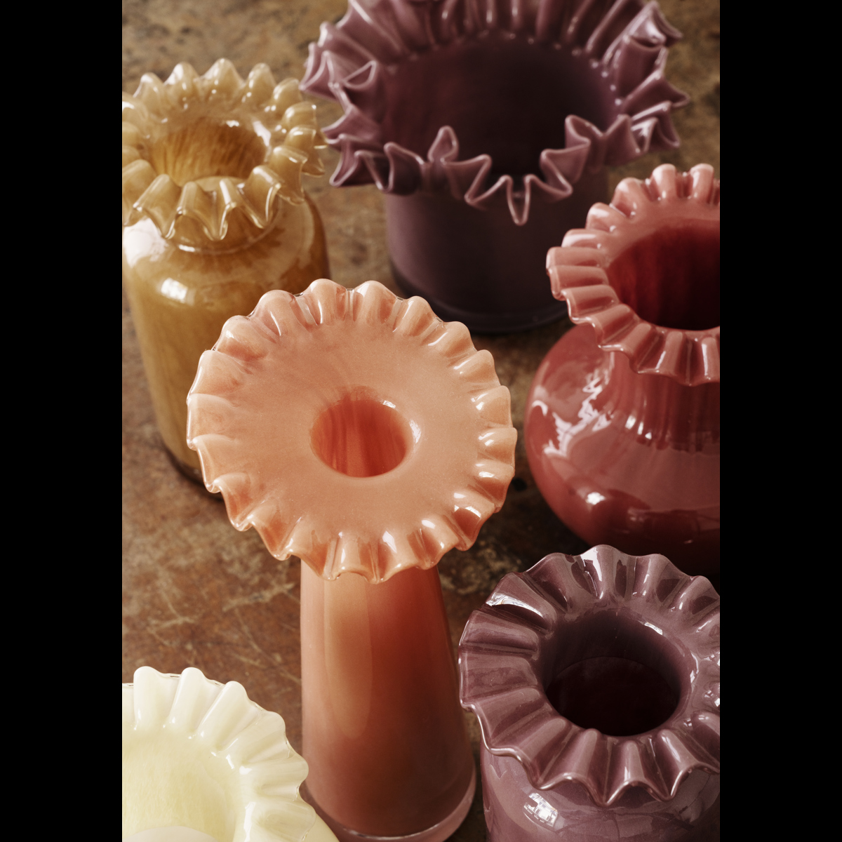 Glass vase Glass vase