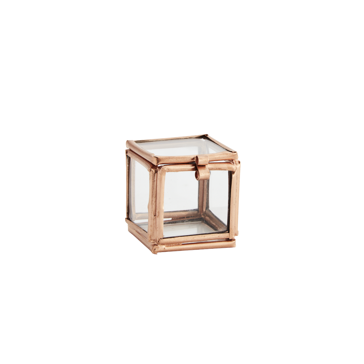 Cube glass box