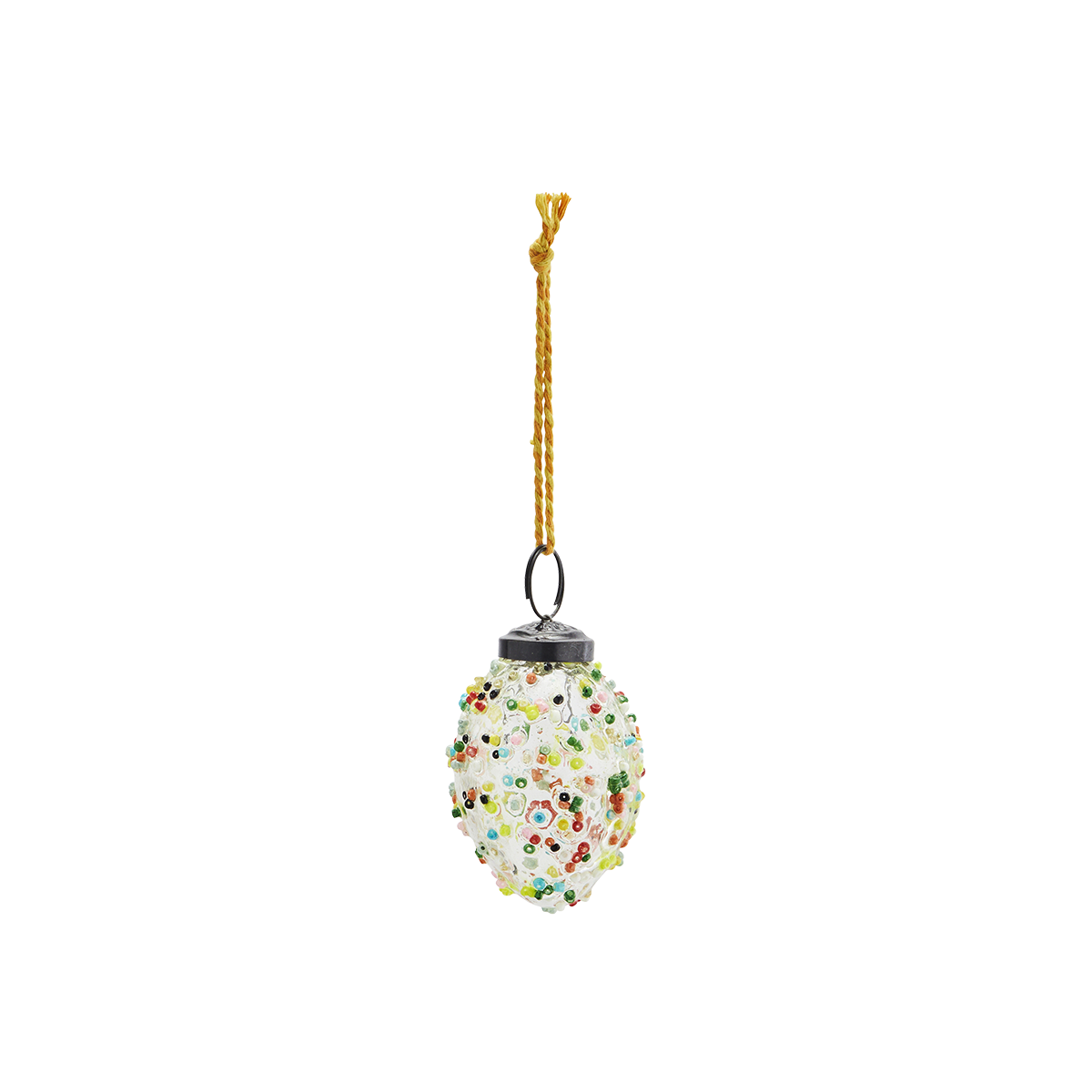 Hanging easter egg w/ beads